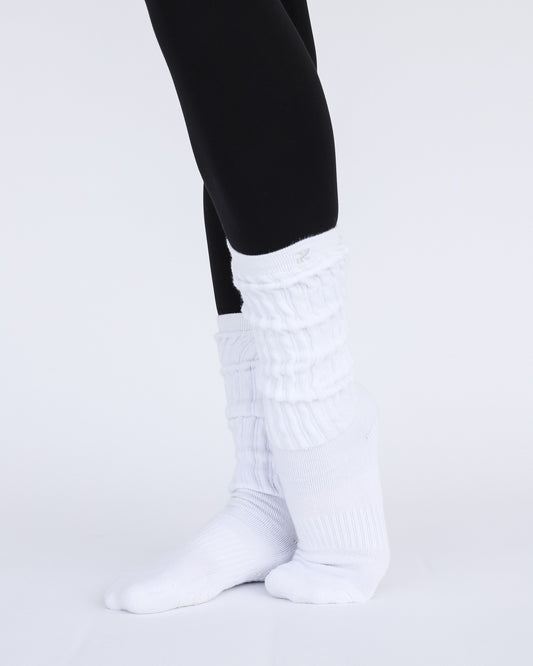 Snow Bunny Slouchy Grip Socks