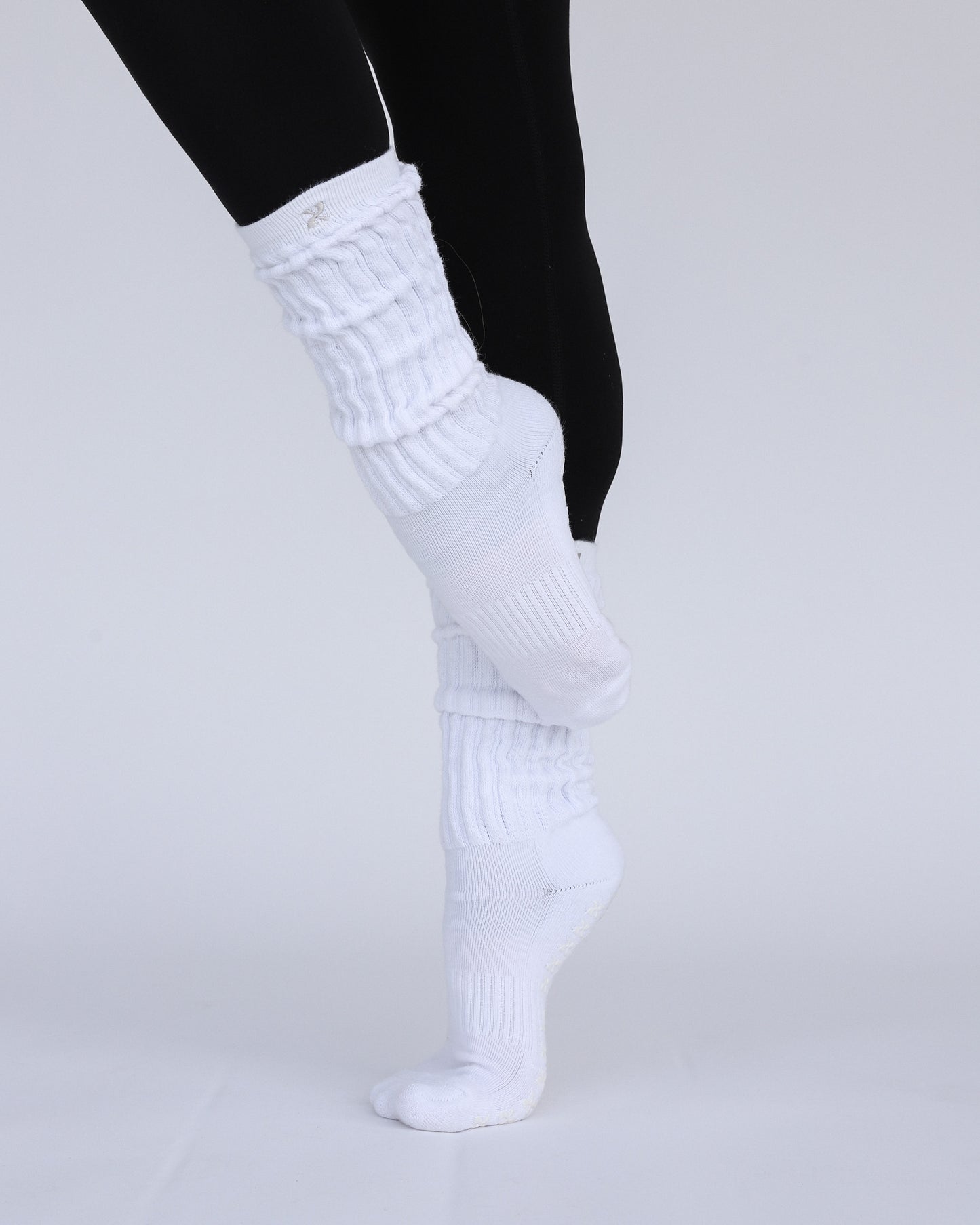 Snow Bunny Slouchy Grip Socks