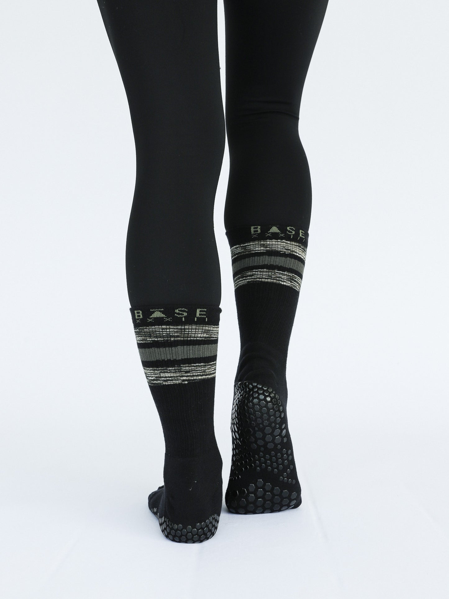 Base Grip Sock- Granite Stripe