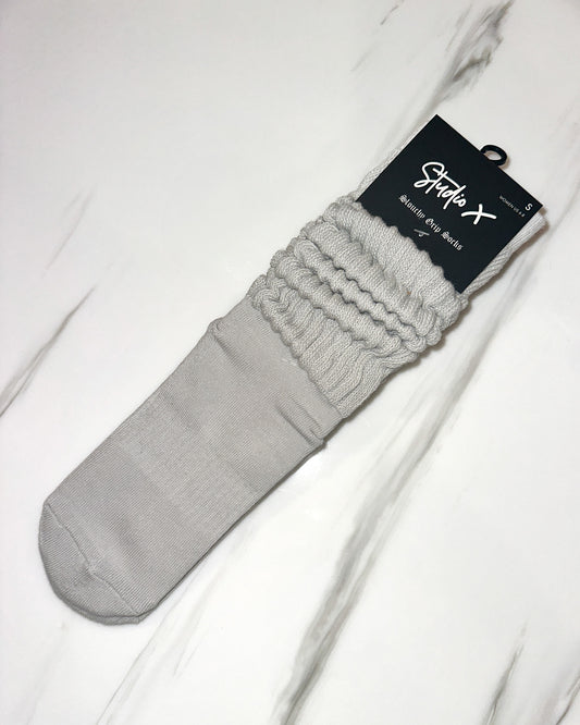 Diamond Slouchy Grip Socks