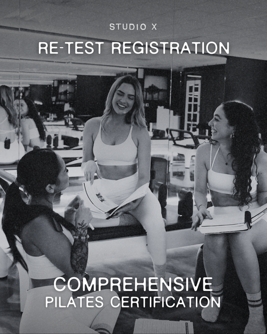 RE-TEST FEE: COMPREHENSIVE PILATES CERTIFICATION