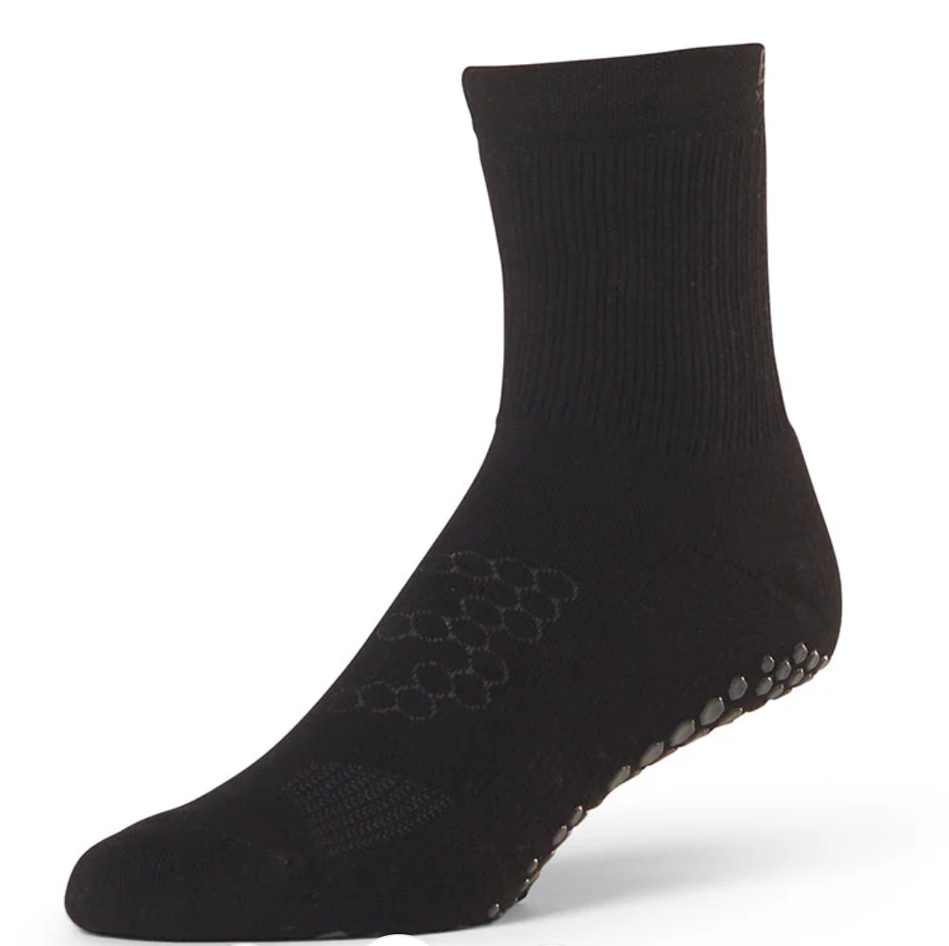 Base Grip Sock - Black Crew